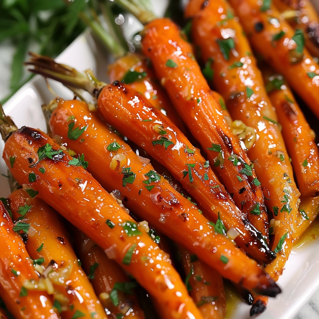 Honey Garlic Roasted Carrots: A Sweet & Savory Delight